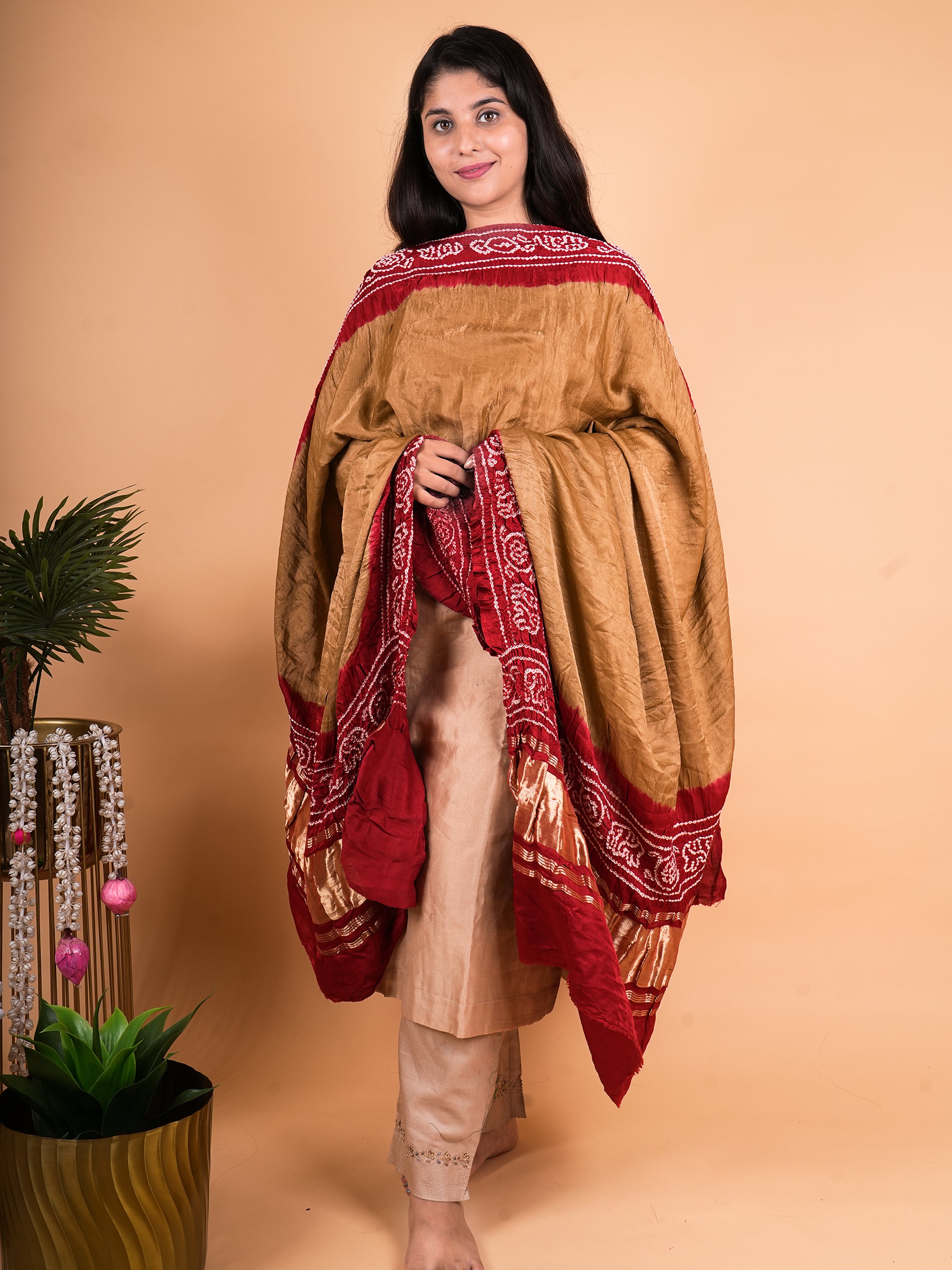 Pure Gajji Silk Dupatta