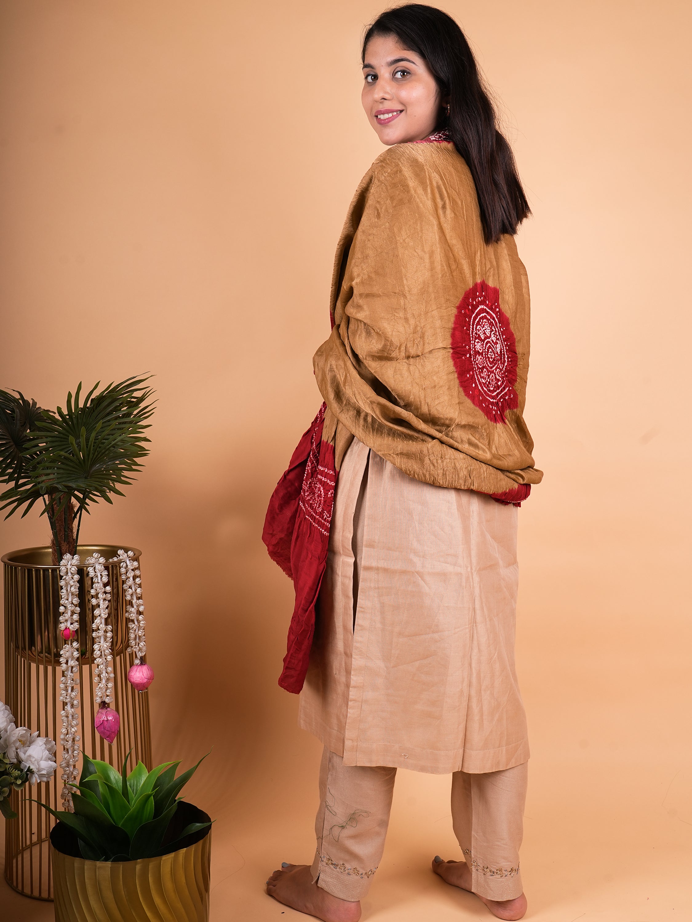 Pure Gajji Silk Dupatta