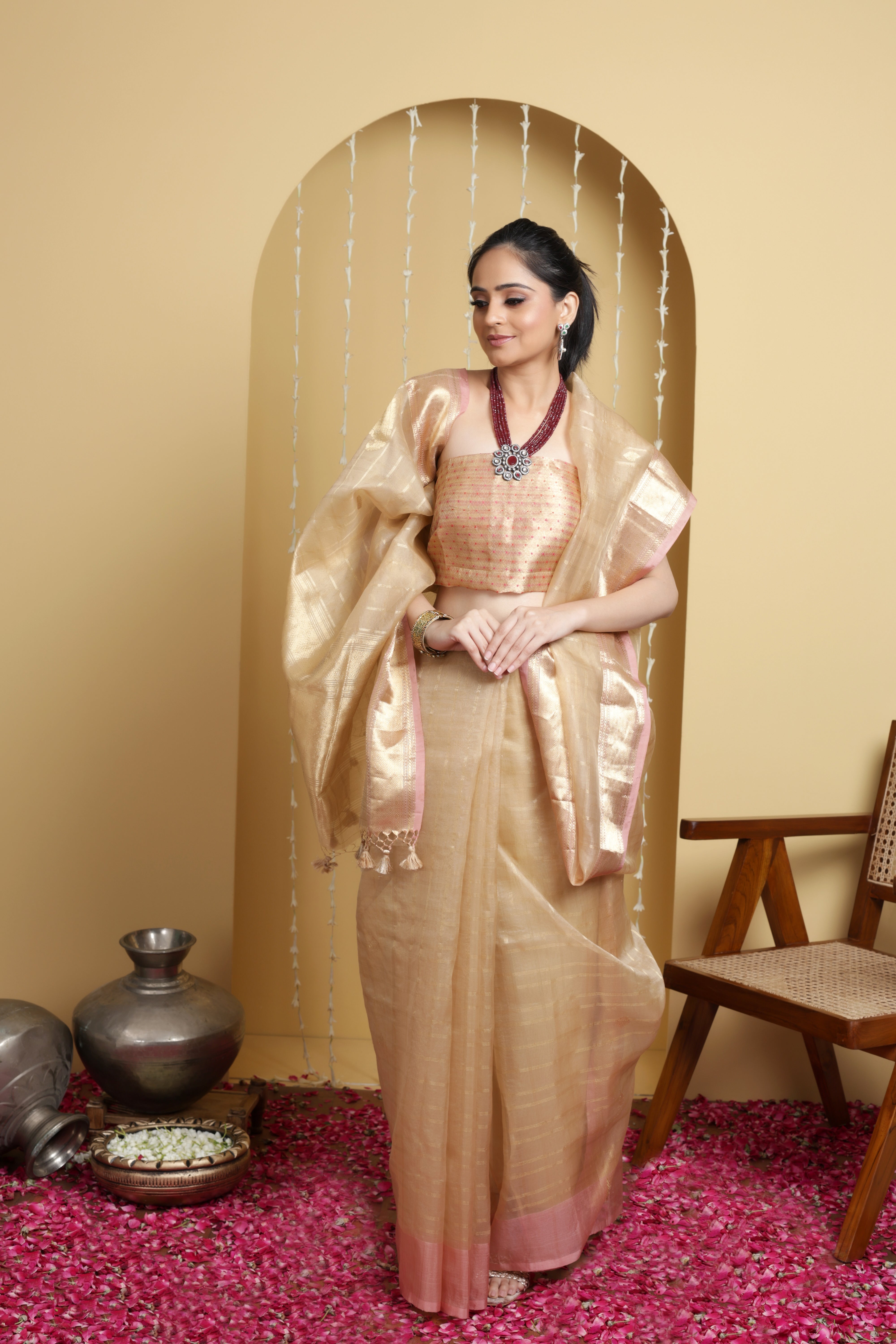 Kora organza Silk saree
