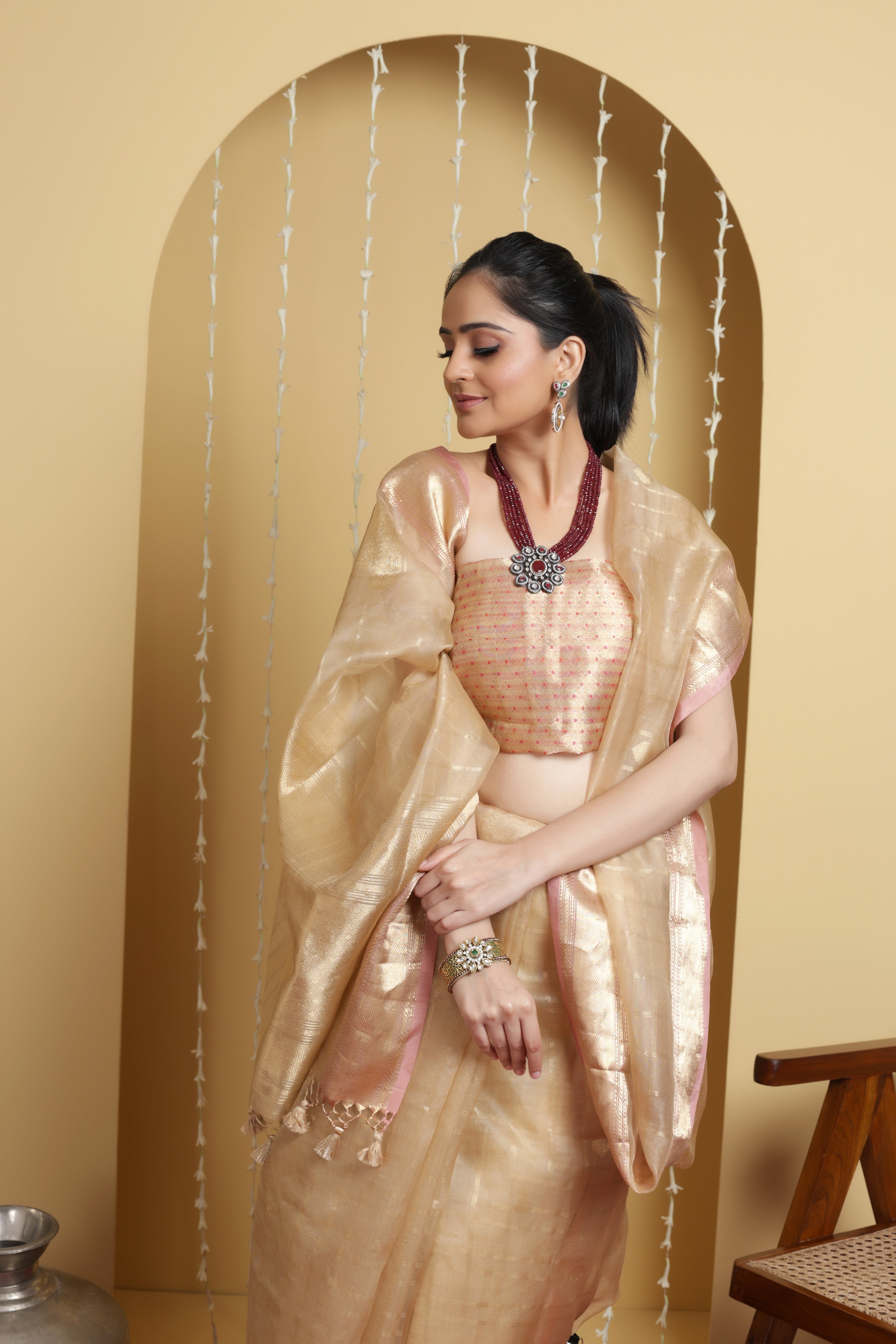 Kora organza Silk saree