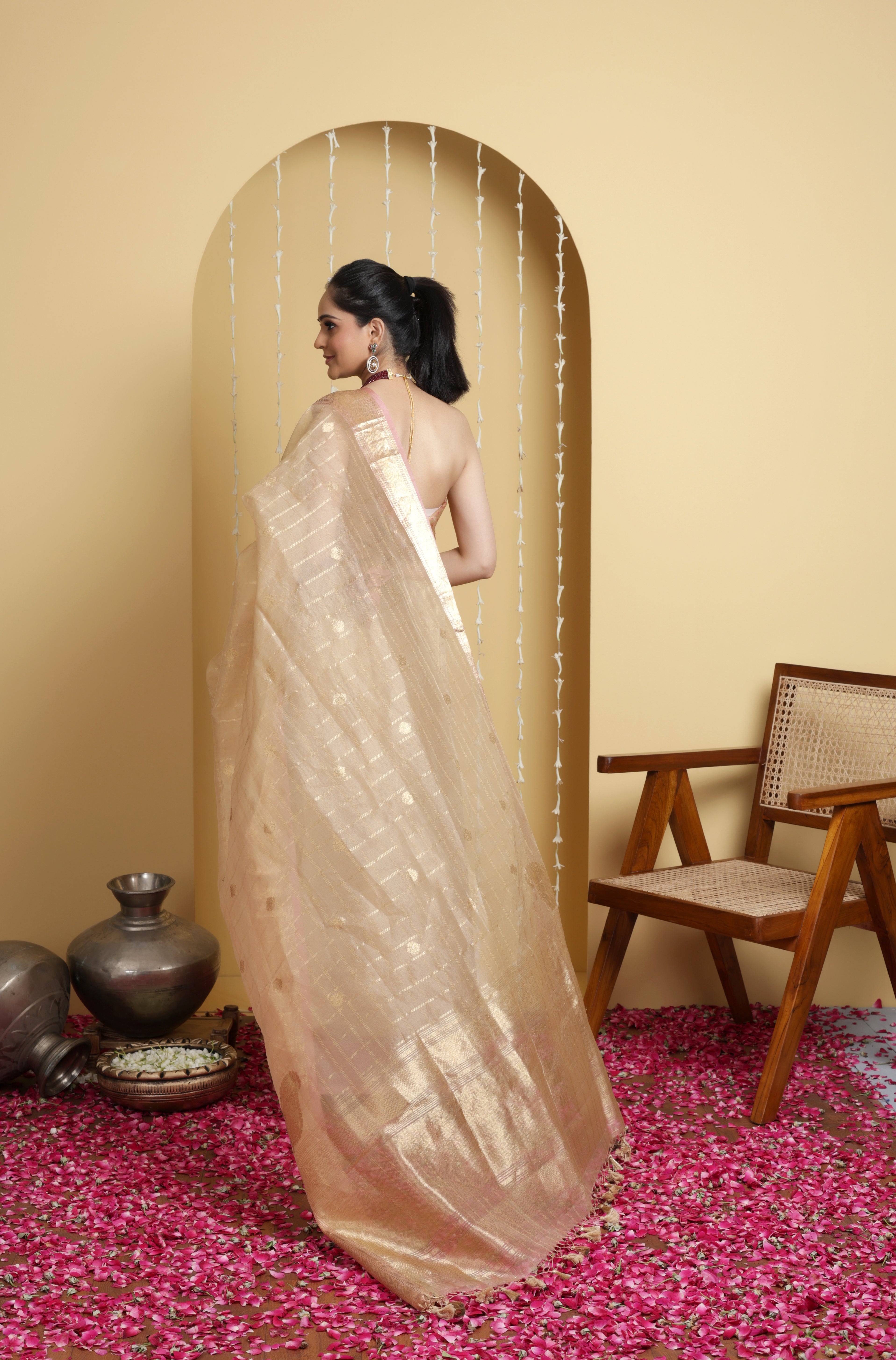 Kora organza Silk saree