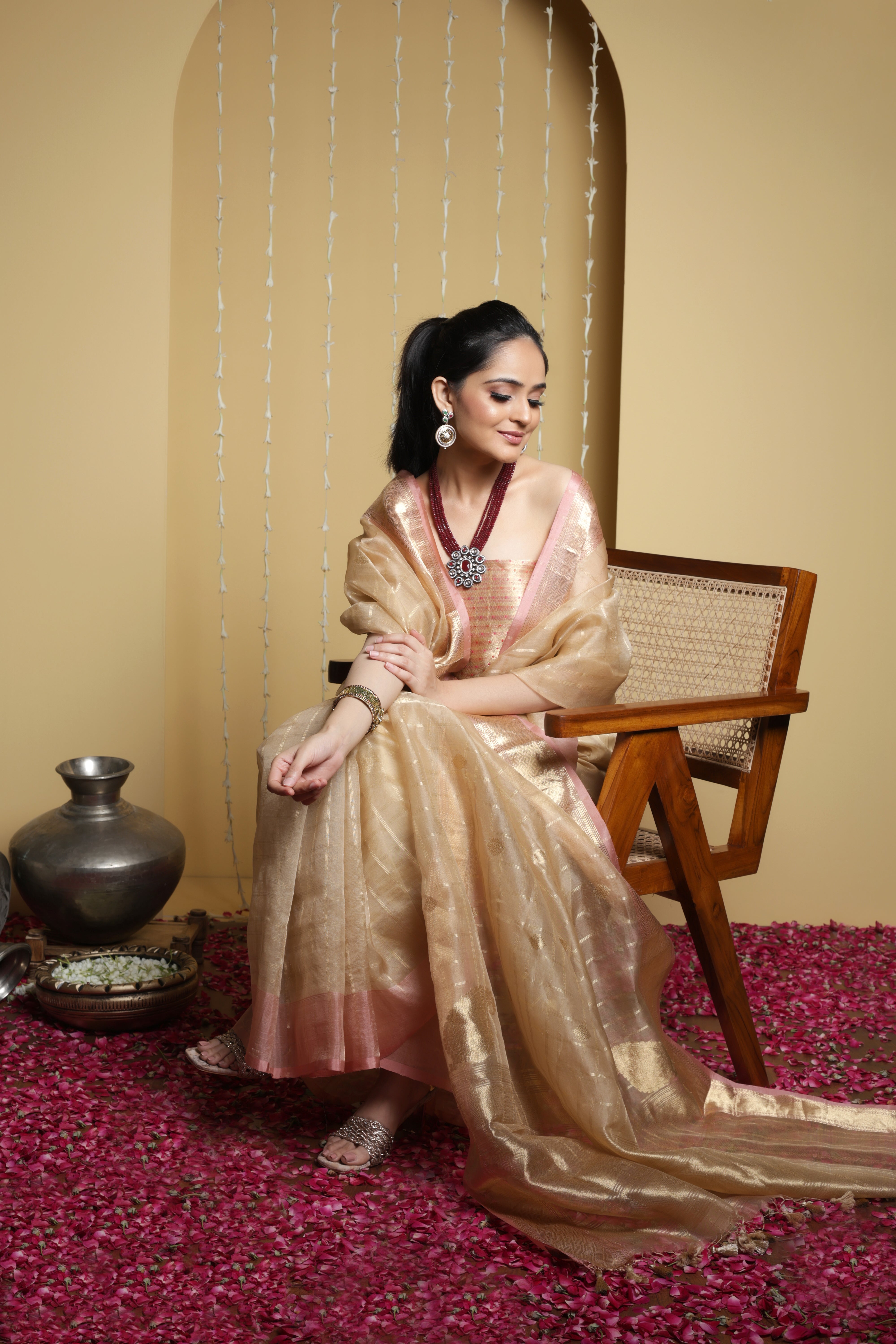Kora organza Silk saree