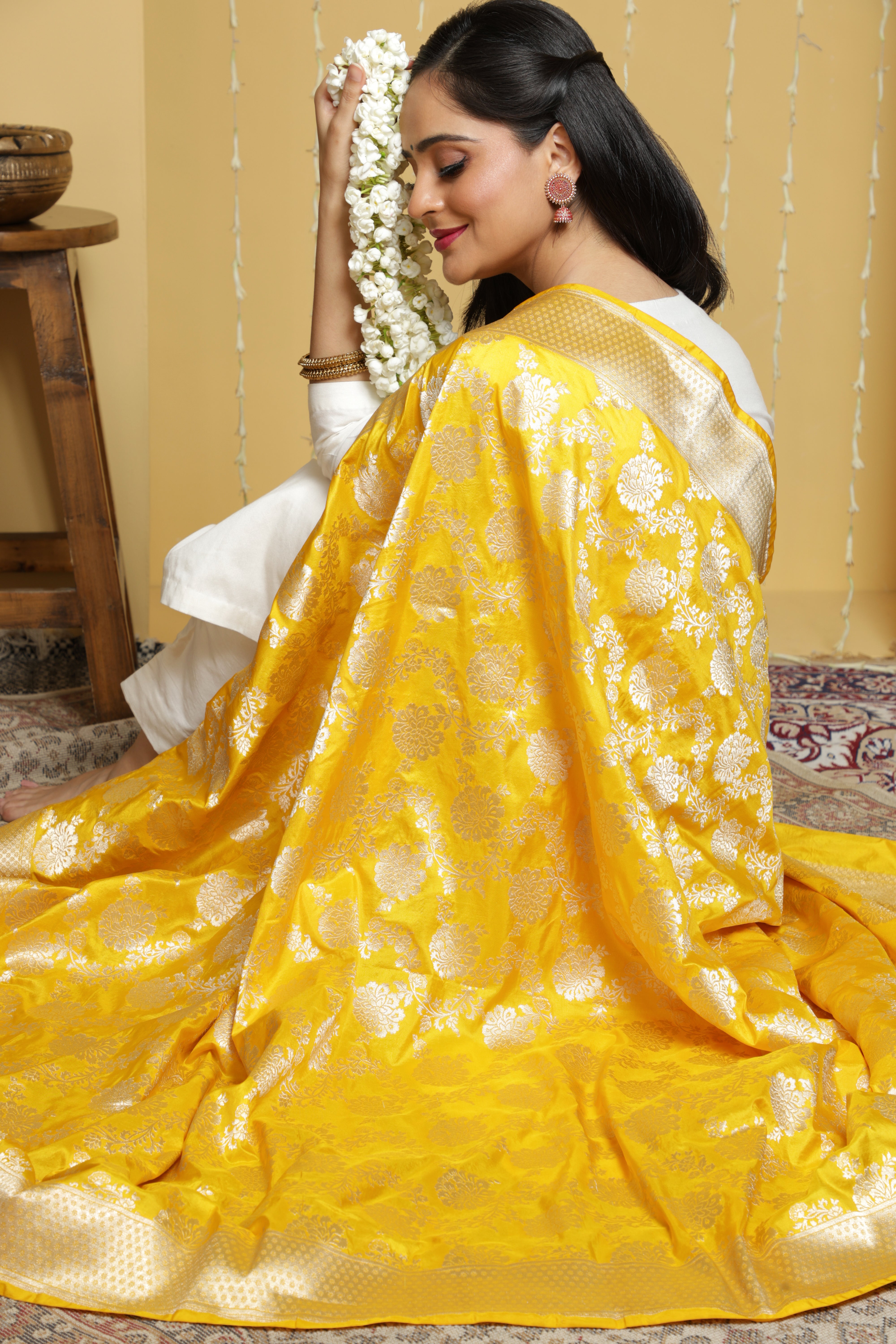 Pure Katan Silk Dupatta