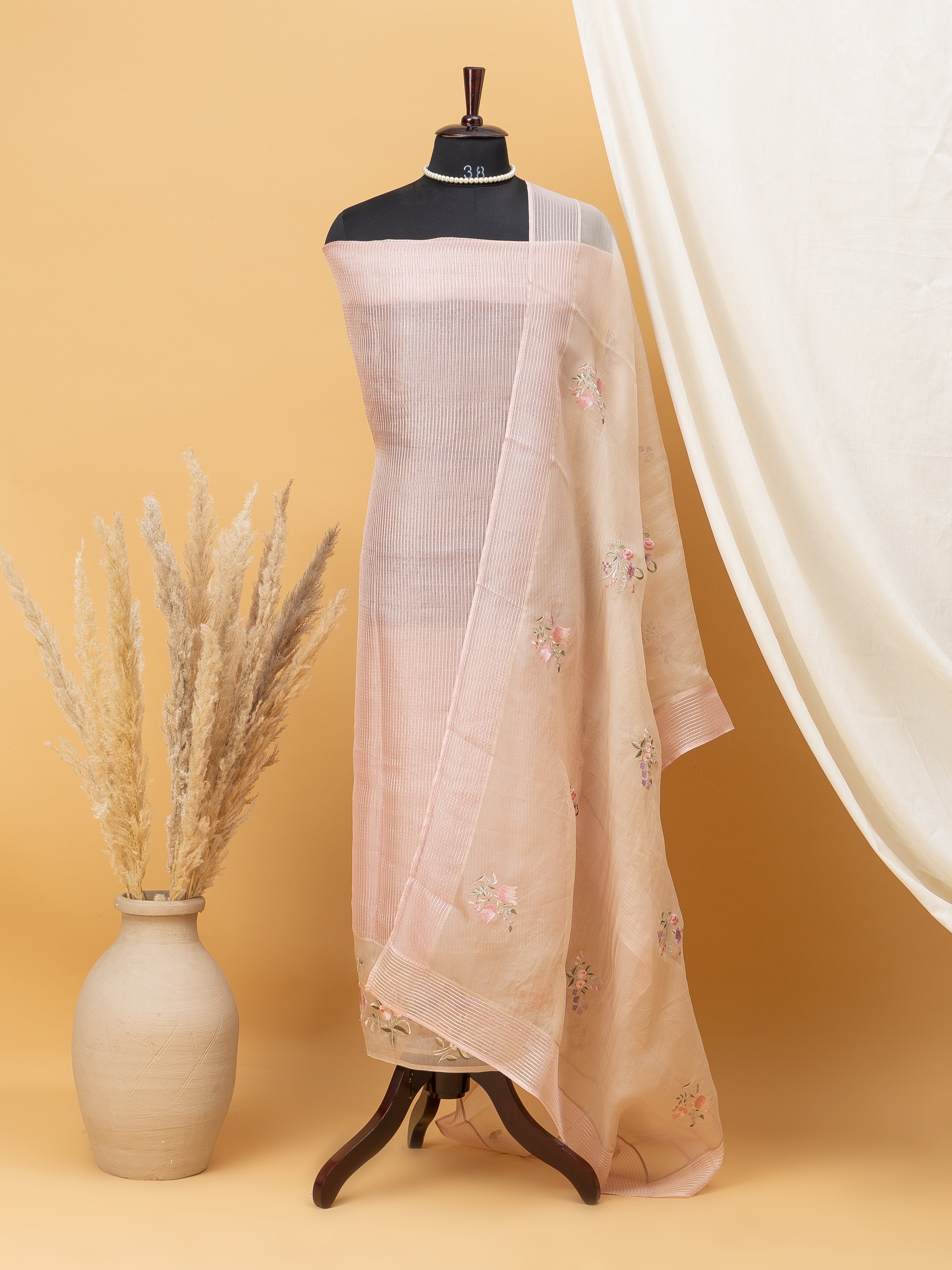 Pure Organza Boota Suit