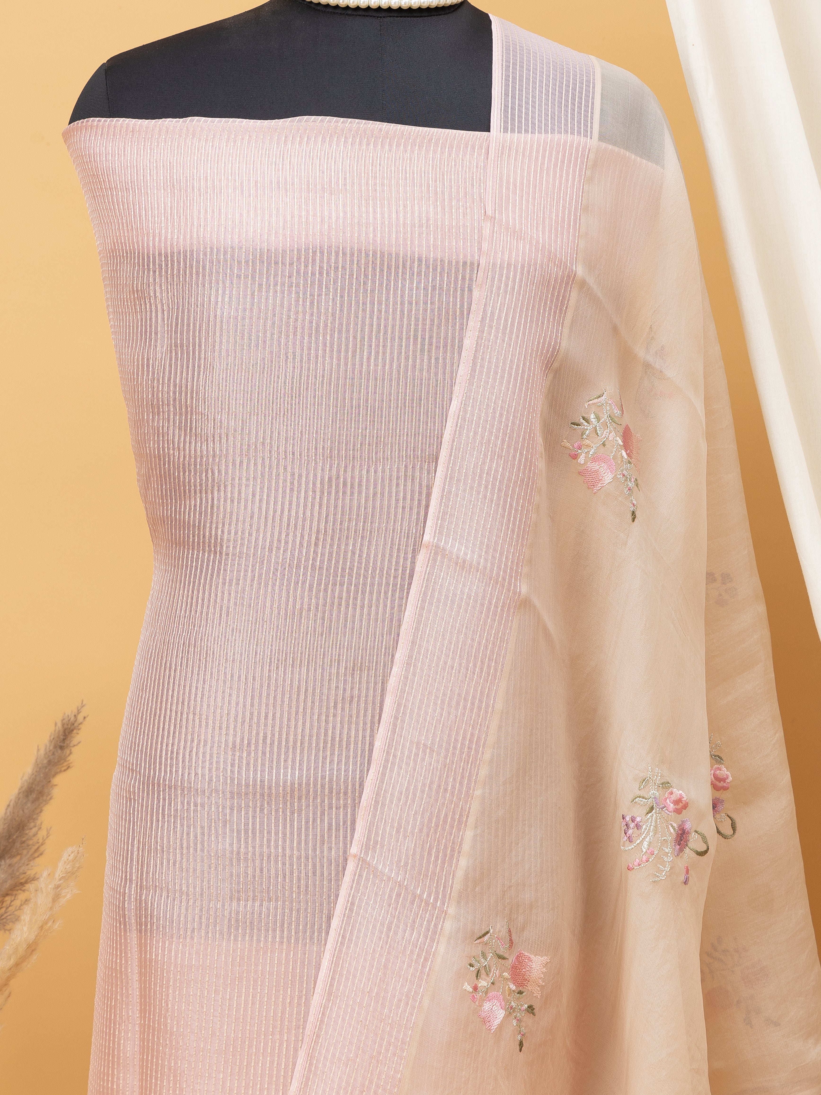 Pure Organza Boota Suit