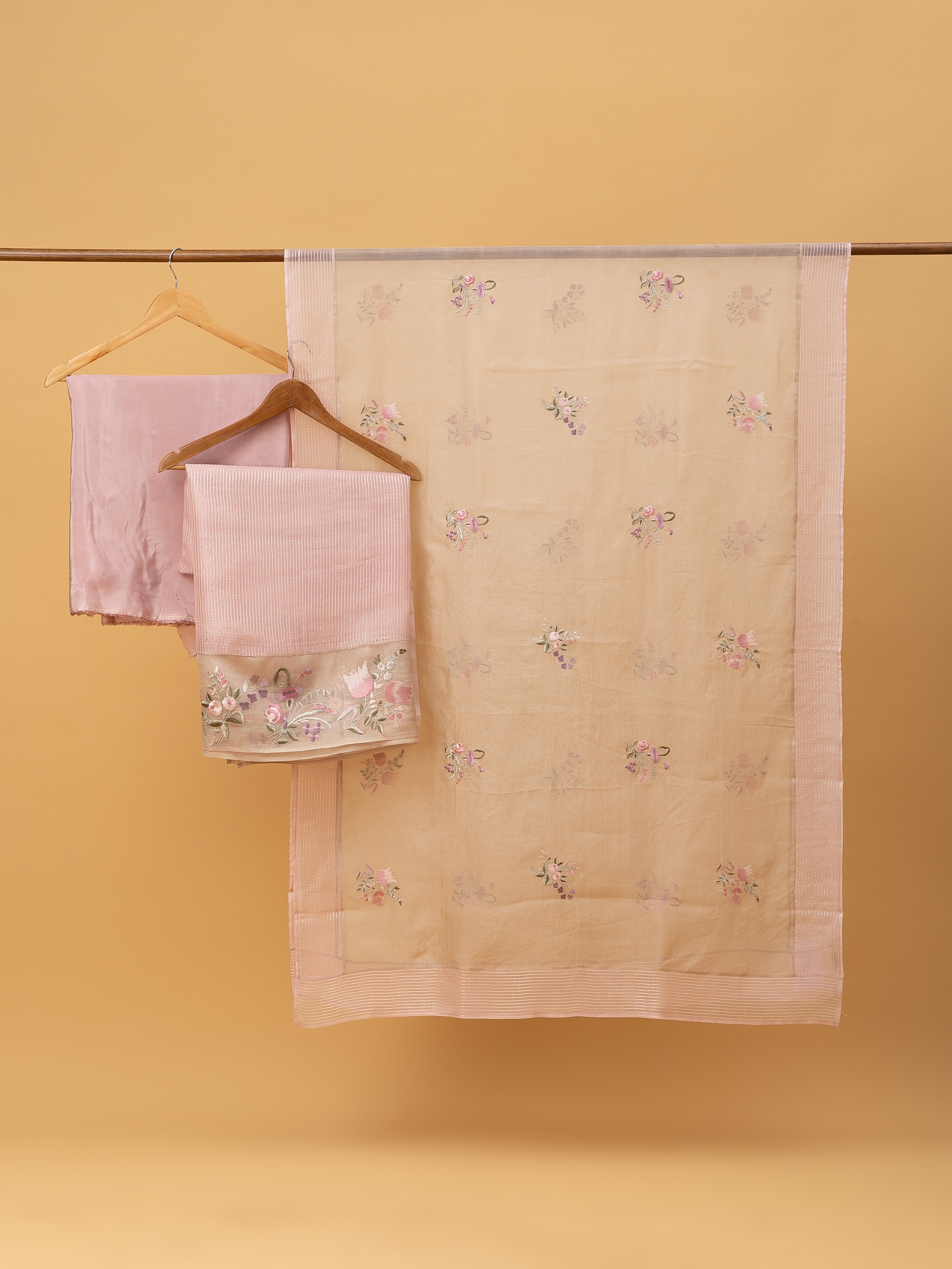 Pure Organza Boota Suit