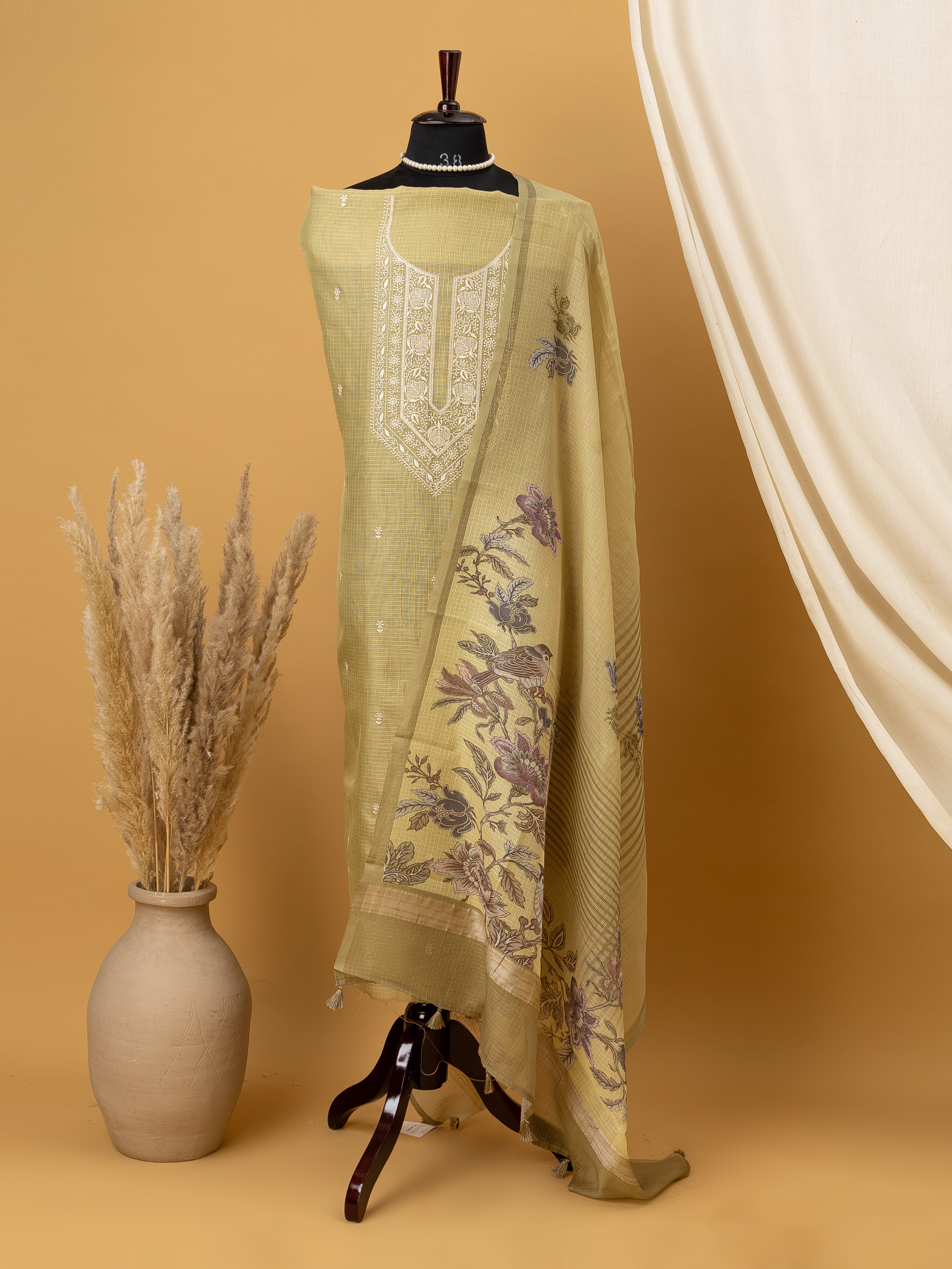 MulMul Kota Suit Neck Design