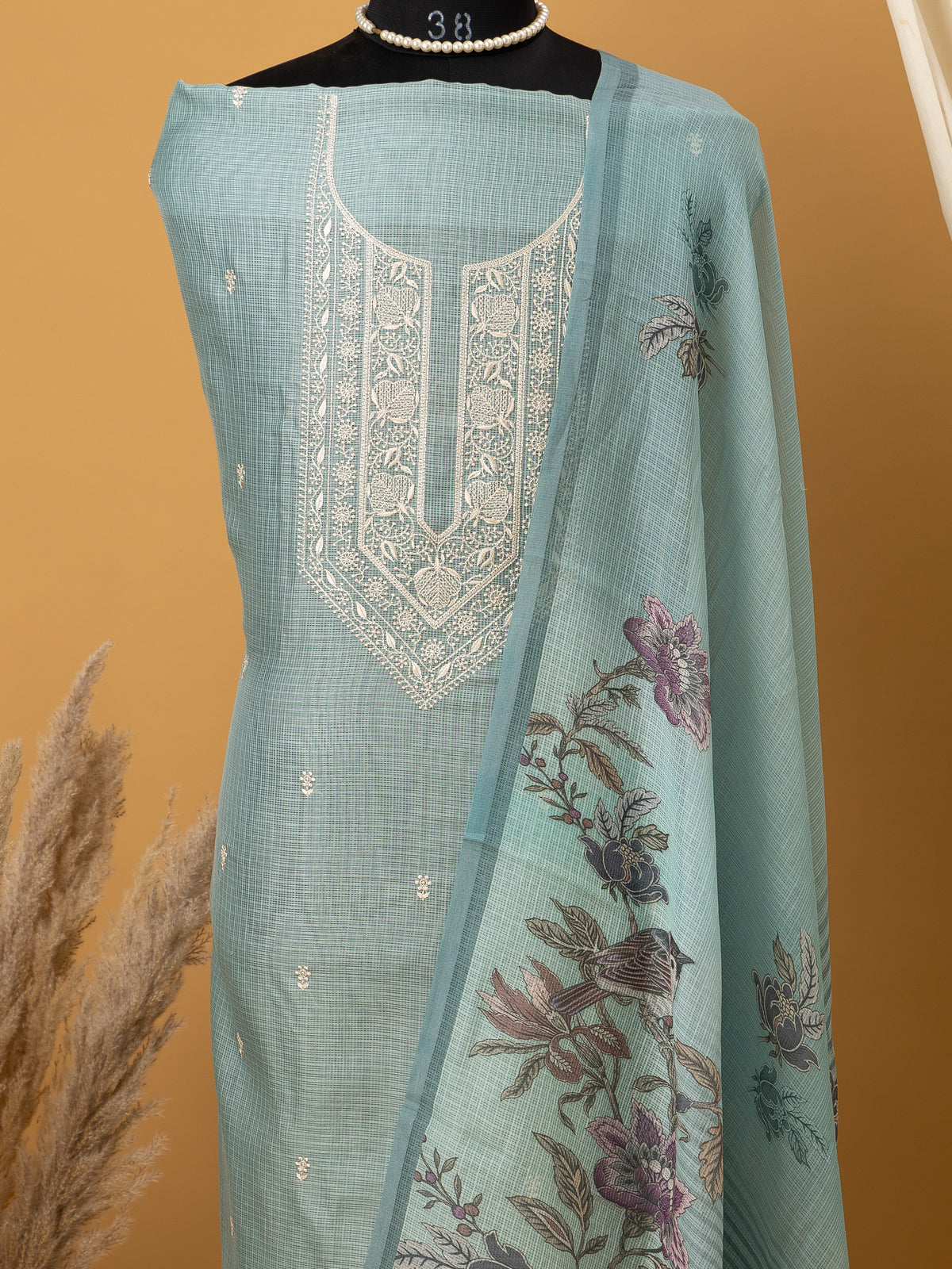 MulMul Kota Suit Neck Design