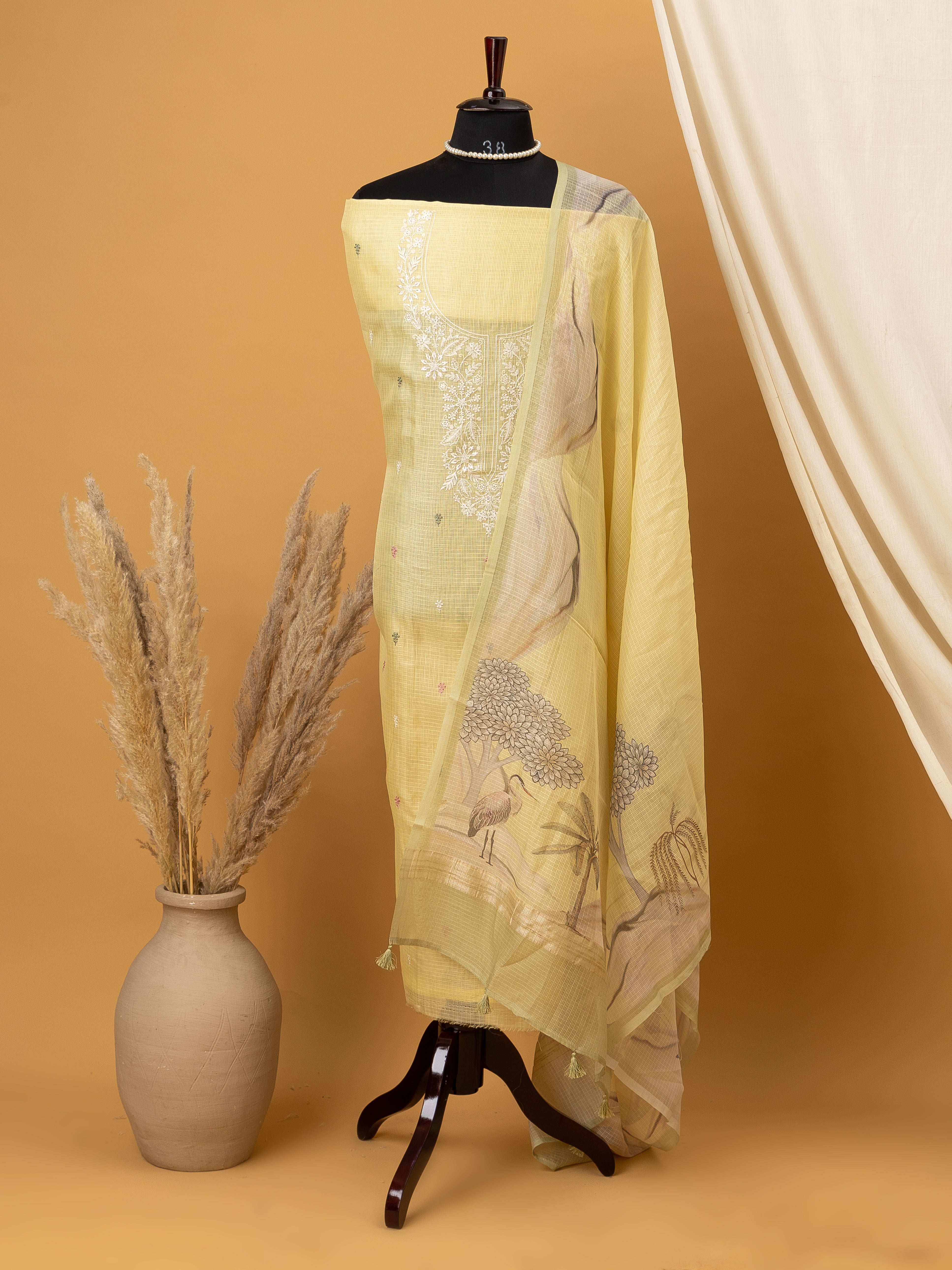 MulMul Kota Suit Neck Design