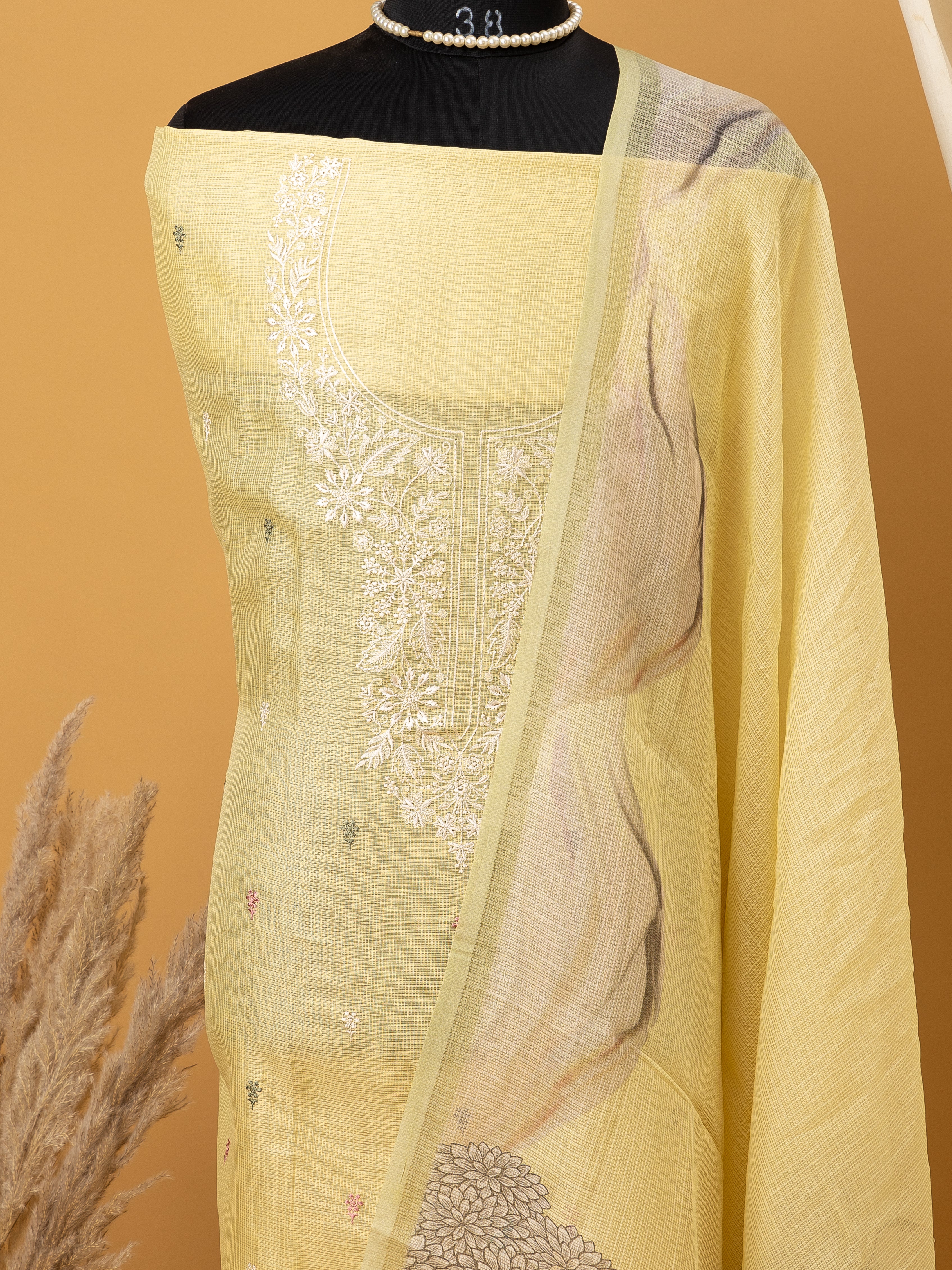 MulMul Kota Suit Neck Design