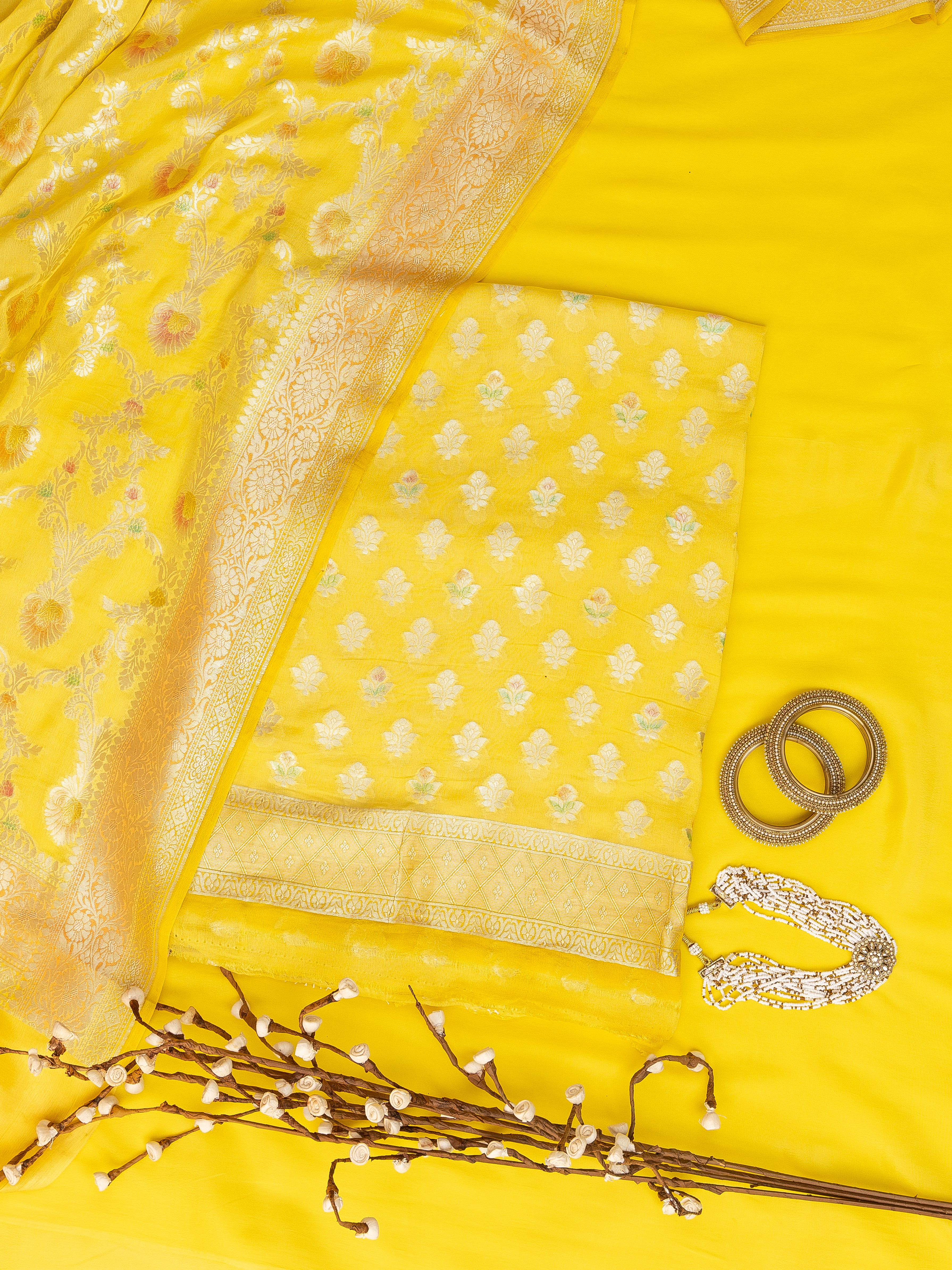 Khaddi Georgette Suit