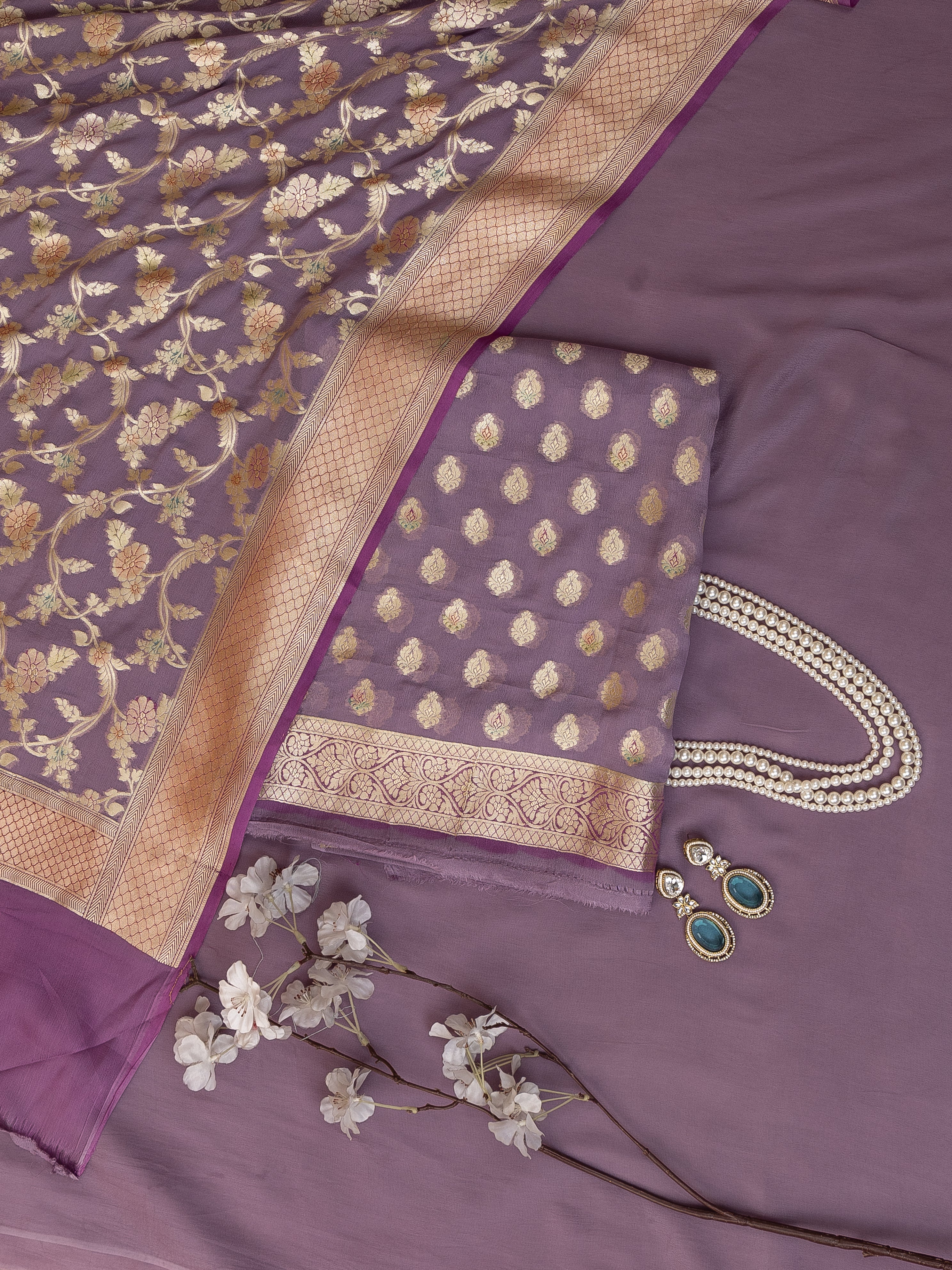 Khaddi Georgette Suit