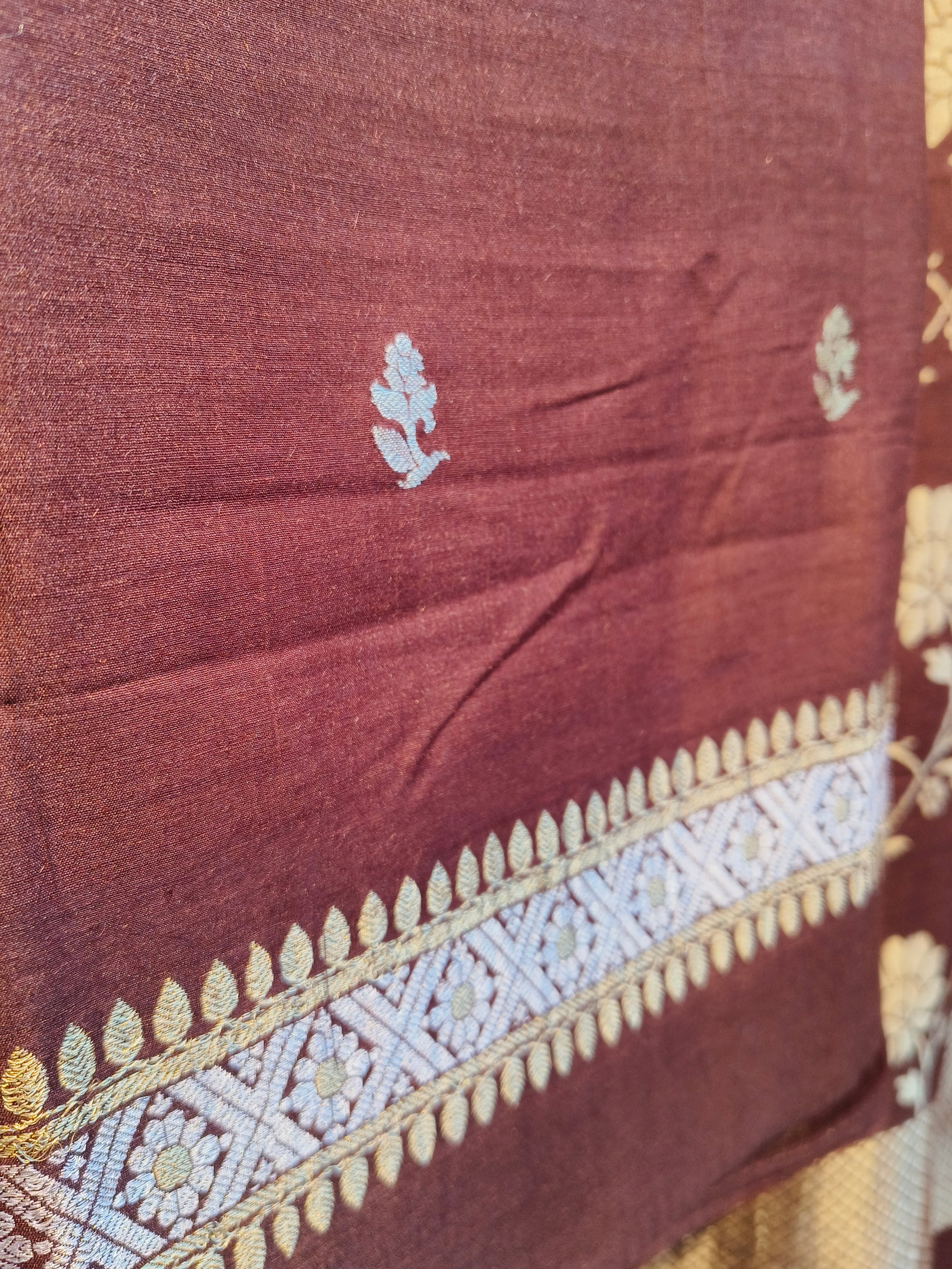 Pure Moonga Silk Suit