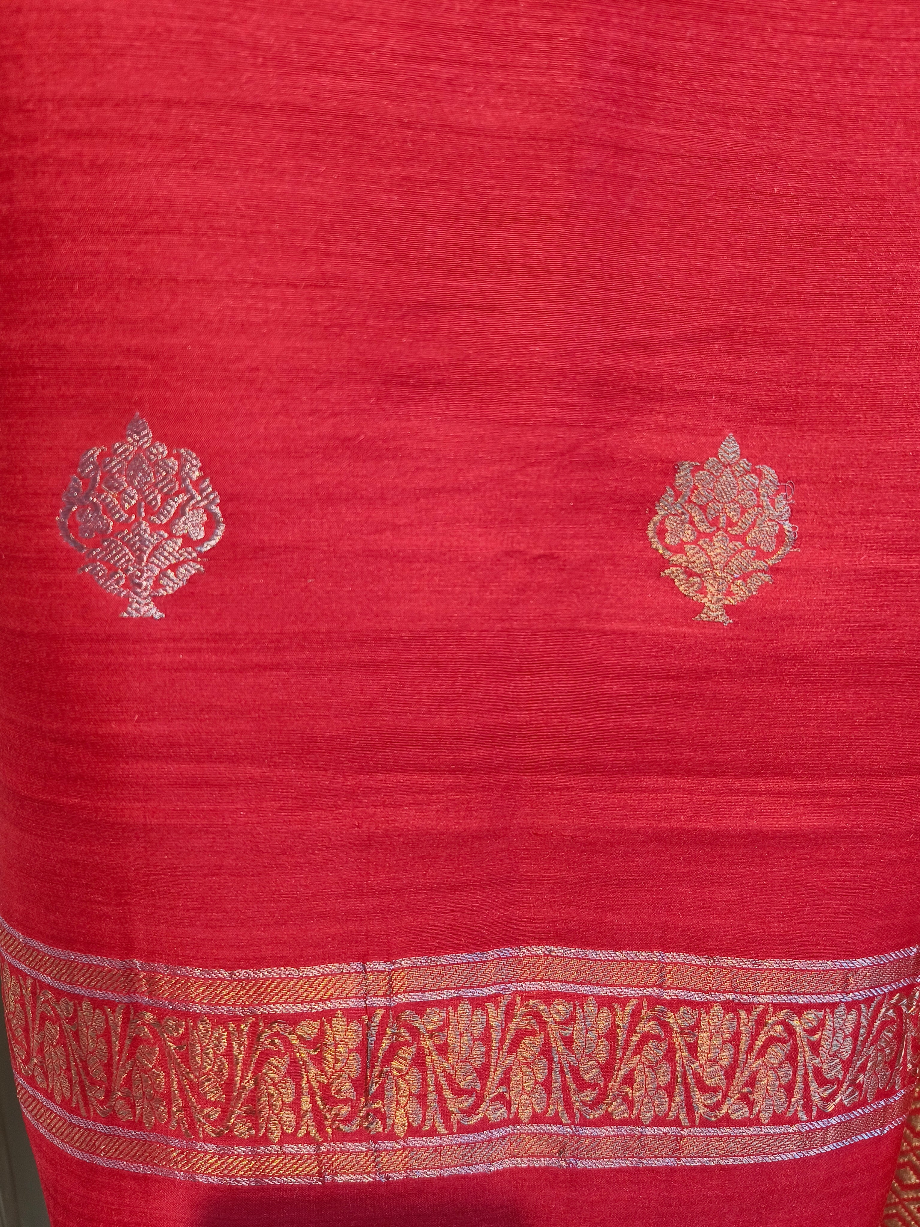 Pure Moonga Silk Suit