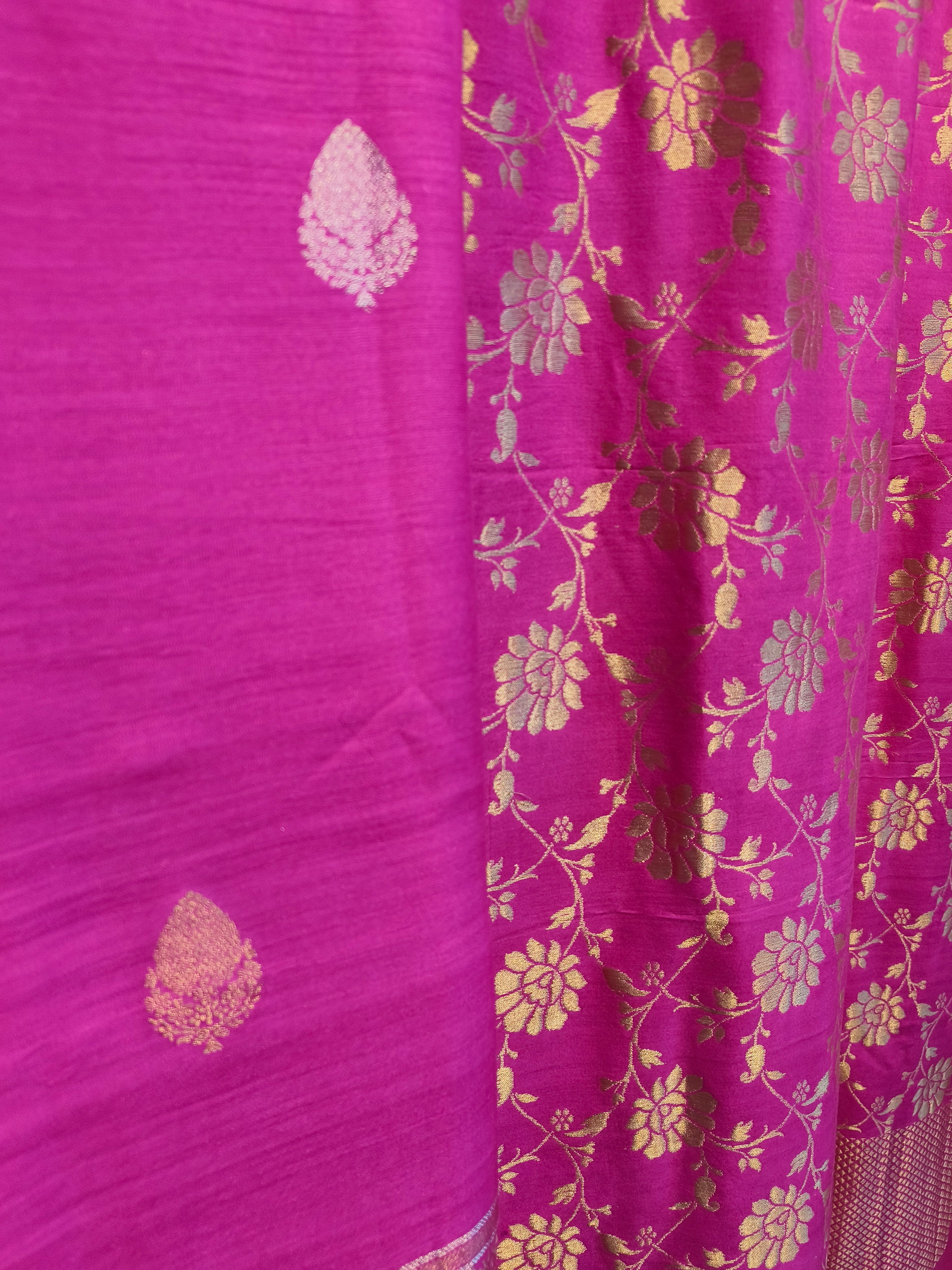 Pure Moonga Silk Suit