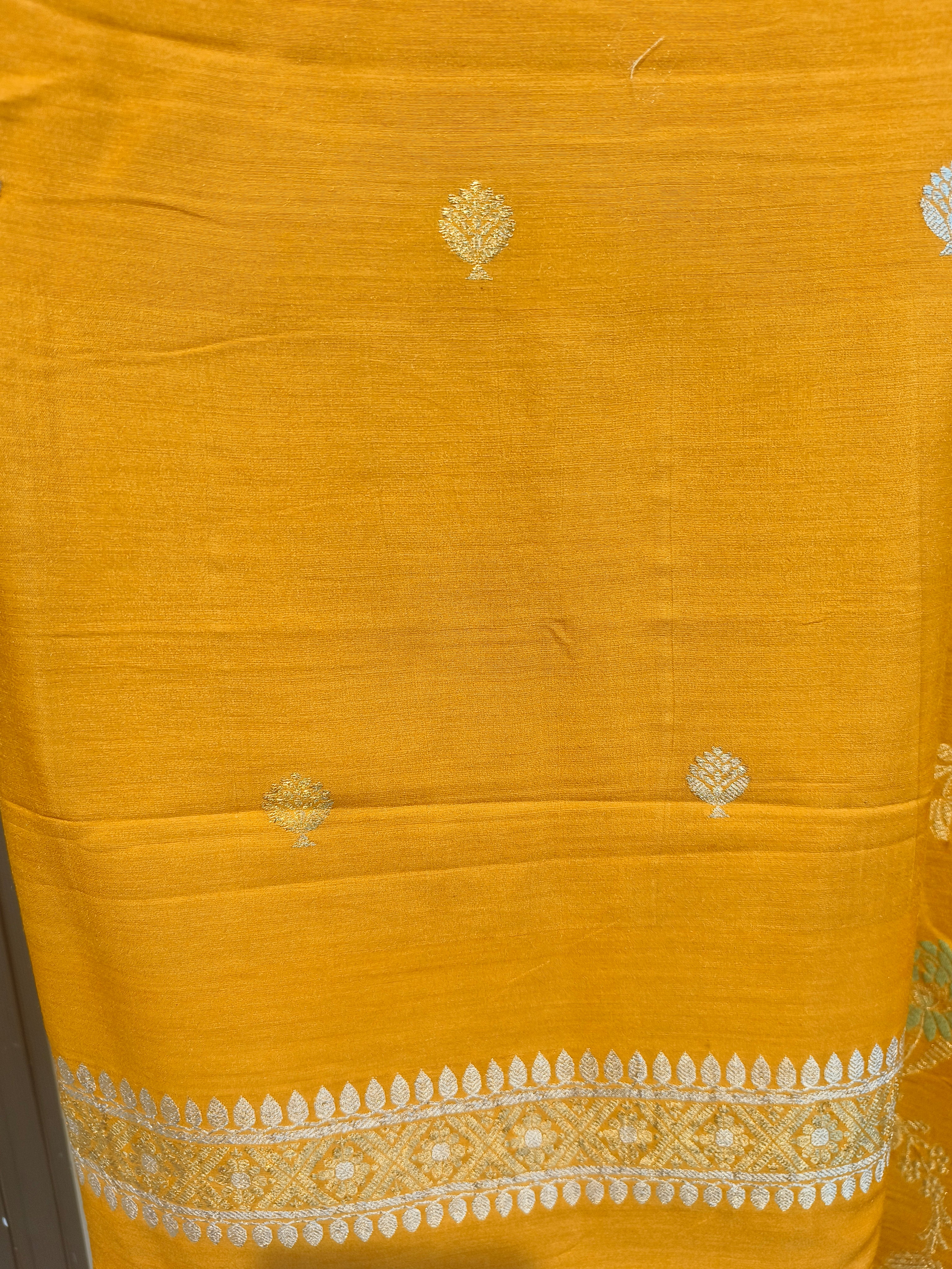 Pure Moonga Silk Suit