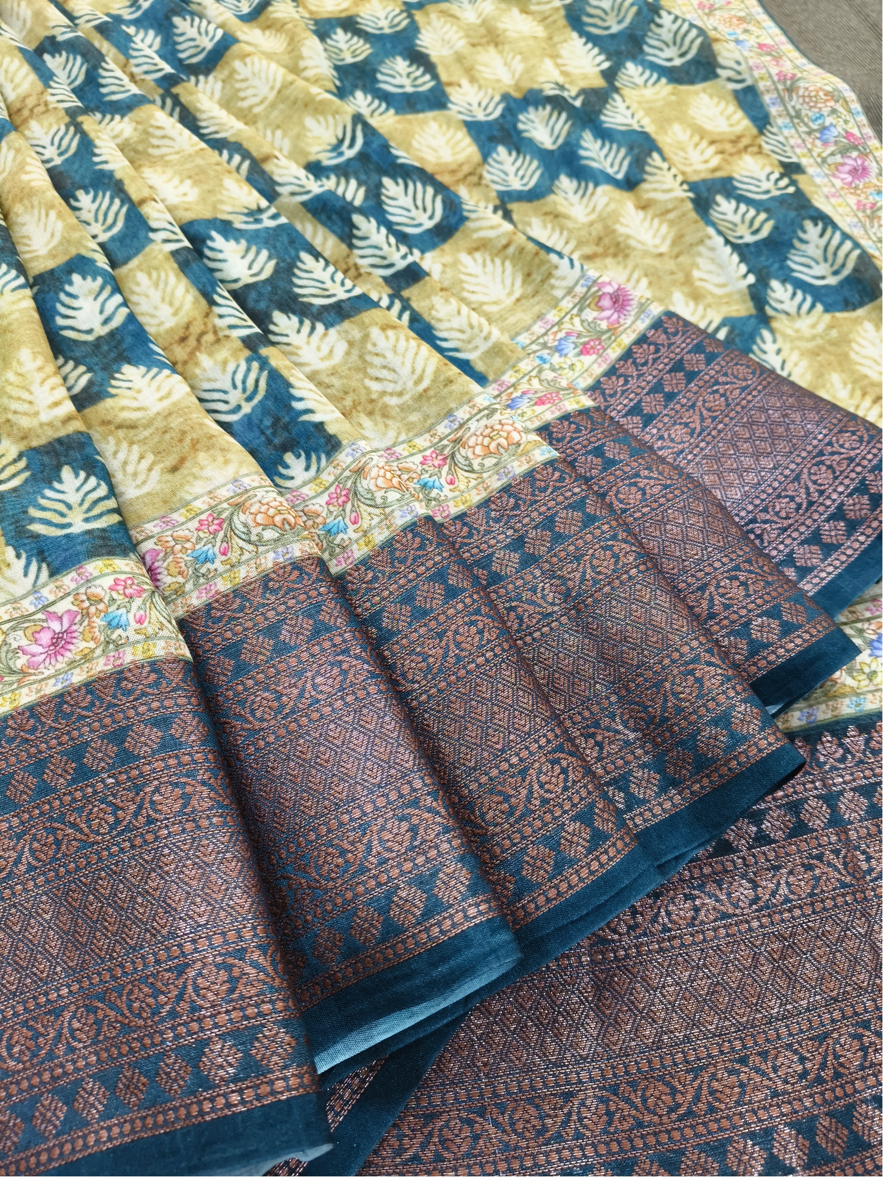 Chanderi Printed Saree