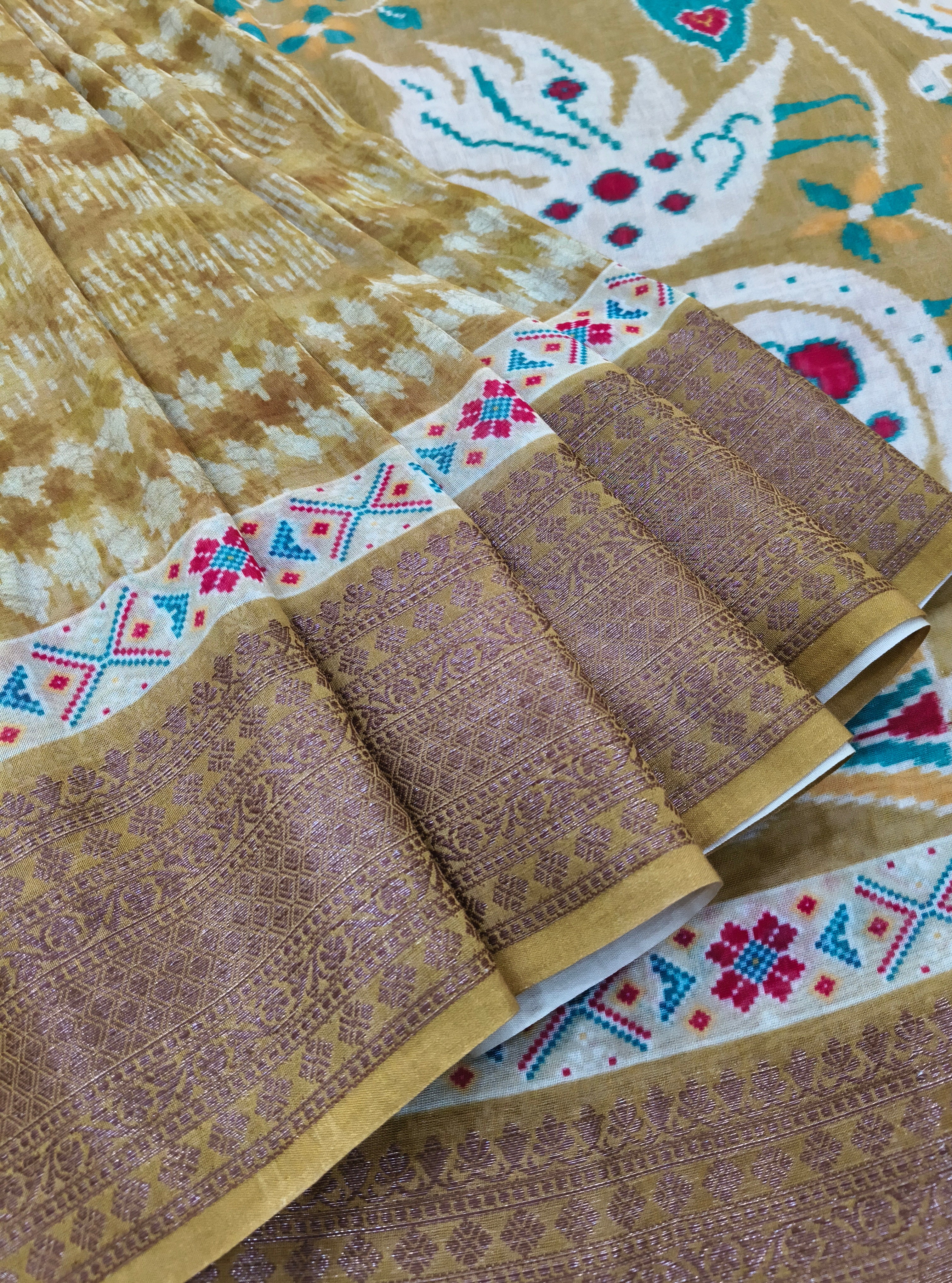 Chanderi Printed Saree
